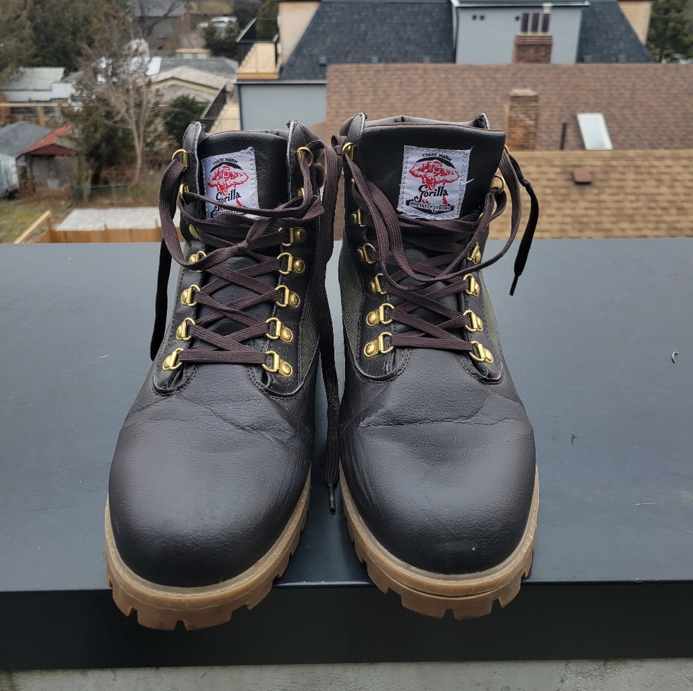 Gorilla boots -leather size 11